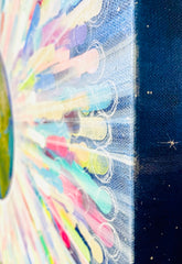 The Earth's Embrace, Original Gallery Wrapped Canvas Painting