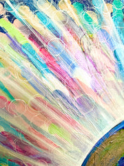 The Earth's Embrace, Original Gallery Wrapped Canvas Painting