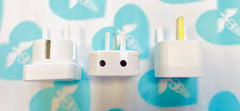 Grounding Outlet Adapter: stay grounded while traveling internationally