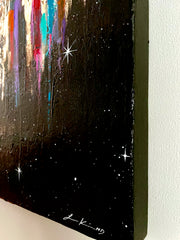 Living Stardust: The Magic Of Your Heartbeat (original canvas)