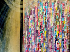 You Never Walk Alone: Original Canvas