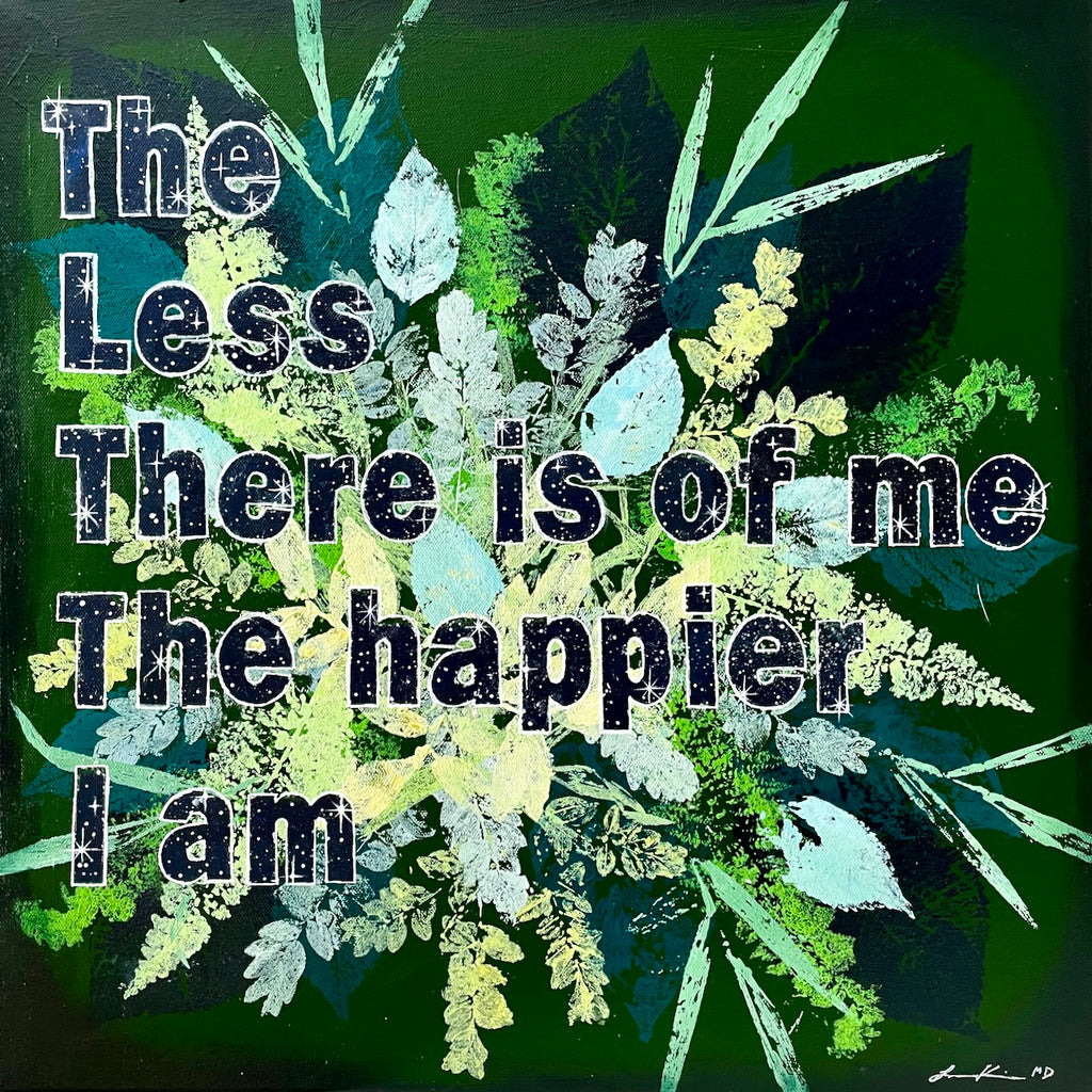 The Happier I Am (original canvas painting)