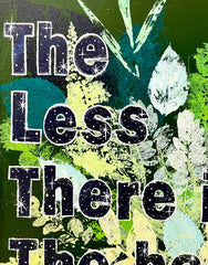 The Happier I Am (original canvas painting)