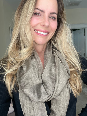 Infinity Silver Scarf: antimicrobial, shielding, beautiful & practical