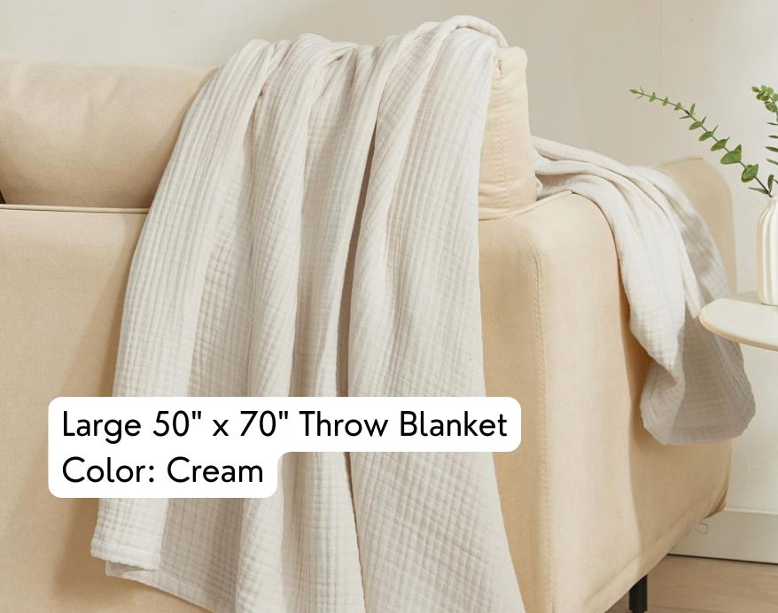 Organic Grounding Throw Blankets: New Size Options!