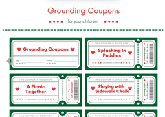 FREE Printable Valentine Grounding Coupons: A Gift For Children