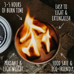 Portable Grounding Bonfire: Ground By Firelight... Anywhere