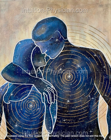 The Universe Inside, original canvas & prints