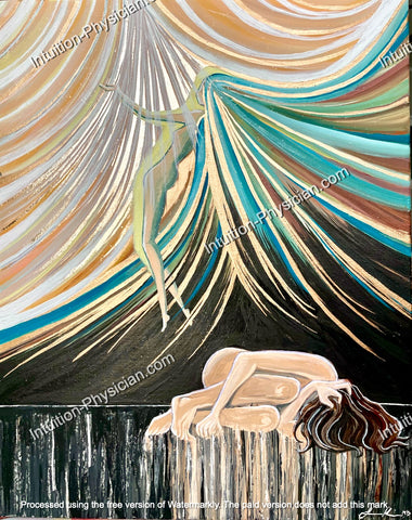 Alchemy; Original Canvas Painting