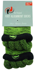 Toe Alignment Socks: open toe design allows for easy grounding & relief!