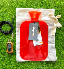 Organic Grounding Hot Water Bottle: 3-in-1 Healing