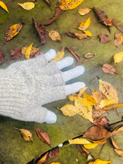 Layered Conductive Gloves: naturally conductive & extra warm