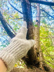 Layered Conductive Gloves: naturally conductive & extra warm