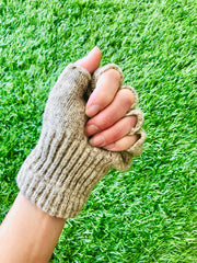 Wool Fingerless Gloves: Stay Warm While Connecting To The Earth