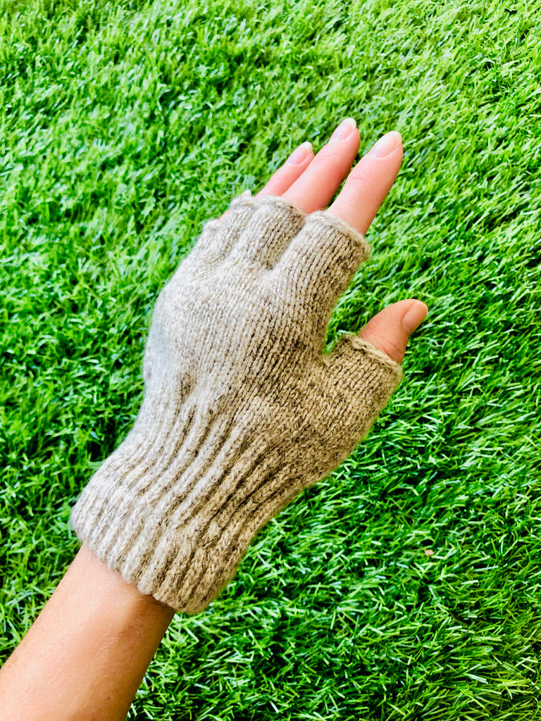 Wool Fingerless Gloves: Stay Warm While Connecting To The Earth