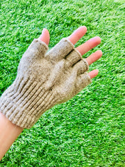 Wool Fingerless Gloves: Stay Warm While Connecting To The Earth