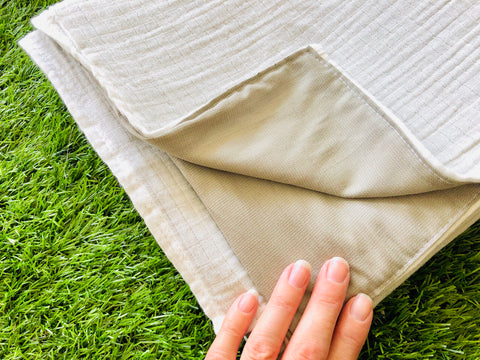 Organic Shielding Throw Blanket