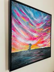 After The Storm, original canvas painting