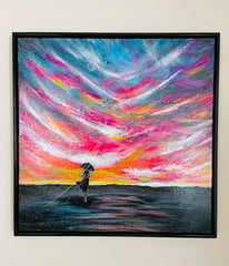 After The Storm, original canvas painting