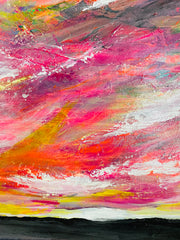 After The Storm, original canvas painting