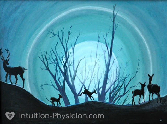 Nighttime Frolic, Giclee Print