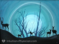 Nighttime Frolic, Giclee Print