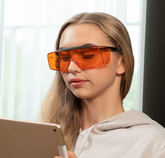 Blue Light Blocking Glasses -- save your eyes (and your night's sleep!)