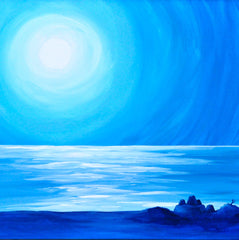 Ocean at Night, Giclee Print