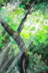 Path Filled With Sunshine, Giclee Print