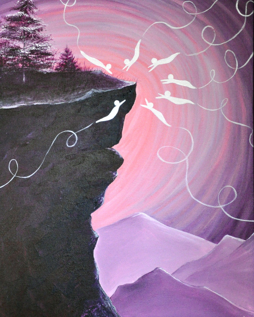 Never Alone Original Canvas