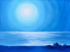 Ocean at Night, Giclee Print