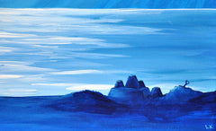 Ocean at Night, Giclee Print