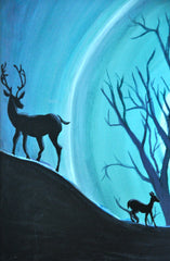 Nighttime Frolic, Giclee Print