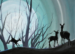 Nighttime Frolic, Giclee Print
