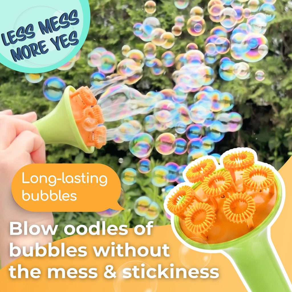 Safe, Non-Toxic Botanical Bubbles: Grounding + Breathwork = Fun
