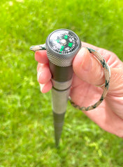 Travel Grounding Hiking Stick: lightweight grounding on the go