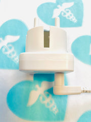 Grounding Outlet Adapter: stay grounded while traveling internationally