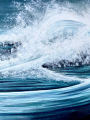 The Dive, Original Canvas Painting