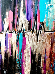 Living Stardust: The Magic Of Your Heartbeat (original canvas)