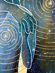 The Universe Inside, original canvas & prints