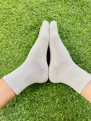 Conductive Socks: Athletic Crew Grounding Sock