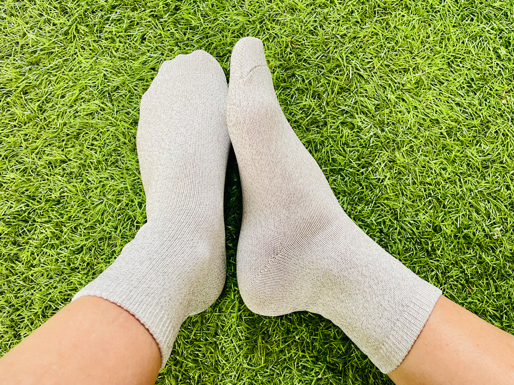 Conductive Socks: Athletic Crew Grounding Sock