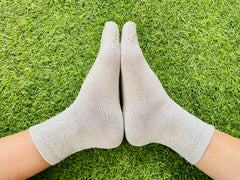 Conductive Socks: Athletic Crew Grounding Sock