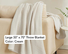 Organic Grounding Throw Blankets: New Size Options!