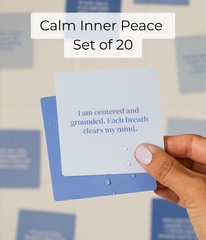 Waterproof Grounding Affirmation Cards: Your Healing Sanctuary Awaits