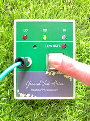 Grounding Test Meter: easily verify that you are grounded indoors & outside