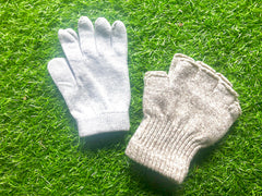 Layered Conductive Gloves: naturally conductive & extra warm
