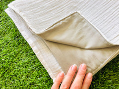 Organic Grounding Throw Blankets