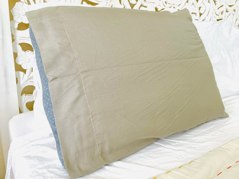 Grounding pillowcase, 100% natural materials and cord free!