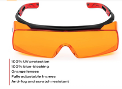 Blue Light Blocking Glasses -- save your eyes (and your night's sleep!)
